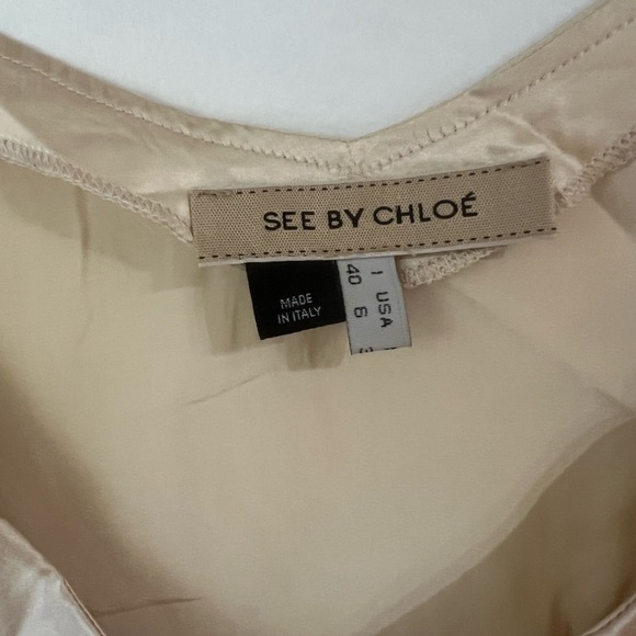 Spaghetti Strap Tank Top by See by Chloé - Picture 3 of 3